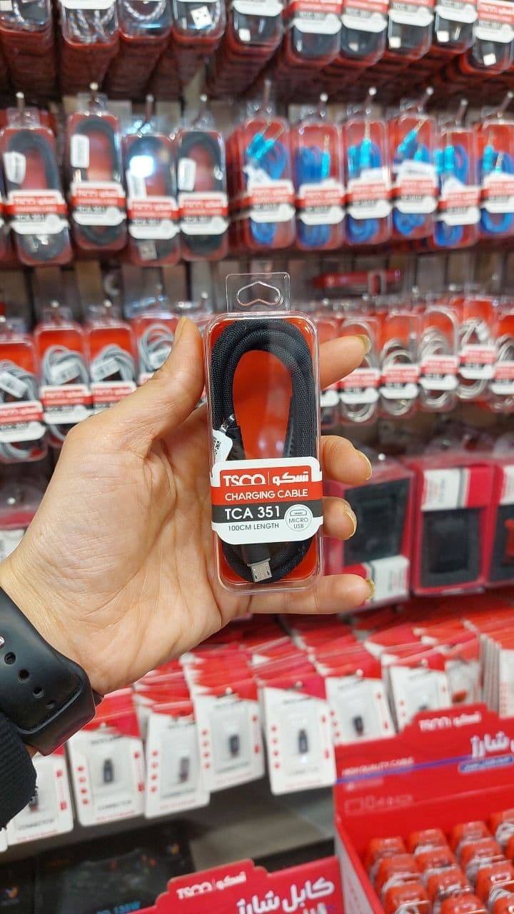 کابل تبدیل USB به microUSB تسکو مدل TCA 351 — تصویر ۲