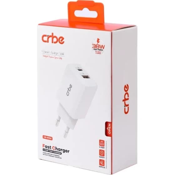 شارژر دیواری 38 وات کربی مدل CR-R104 — تصویر ۴