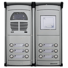 پنل آیفون تصویری دوازده واحدی فوژان کارتخوان سیماران مدل VFC12D/N