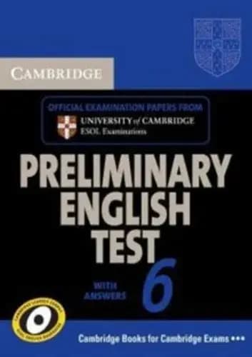 کتاب PET 6 (آزمون مقدماتی انگلیسی 6) نسخه انگلیسی PDF