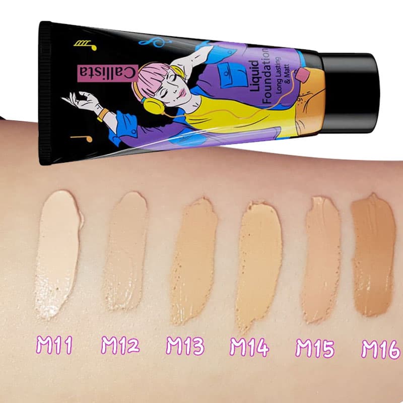 کرم پودر مات کالیستا مدل Long Lasting شماره M13 — تصویر ۲