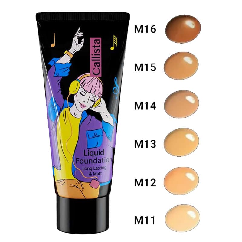 کرم پودر مات کالیستا مدل Long Lasting شماره M13
