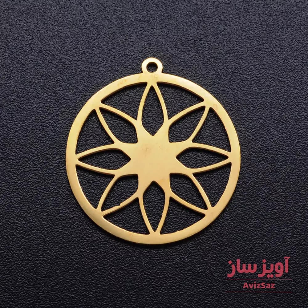 گردنبند گل ماندالا کد 102100