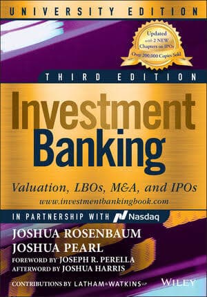 کتاب Investment Banking بانکداری سرمایه‌گذاری اثر جاشوا روزنباوم و جاشوا پرل نسخه PDF انگلیسی