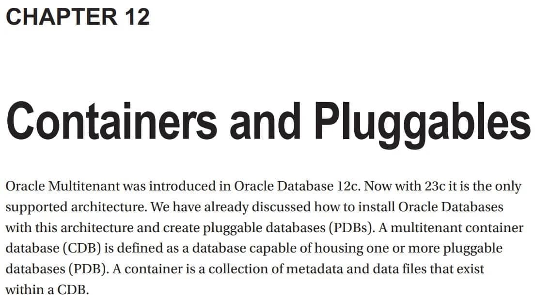 کتاب Pro Oracle Database 23c Administration — تصویر ۳