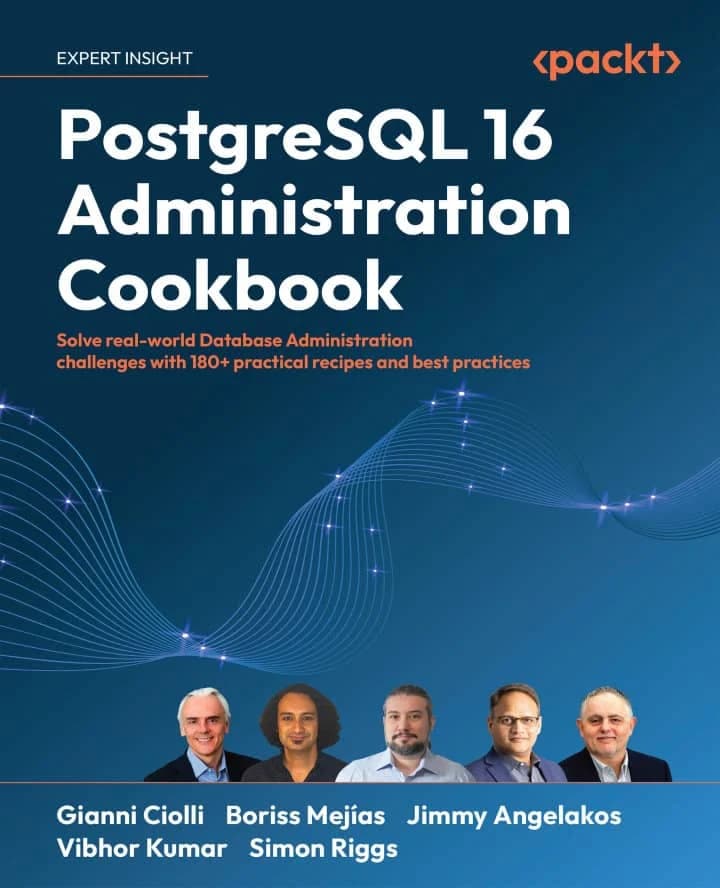کتاب PostgreSQL 16 Administration Cookbook