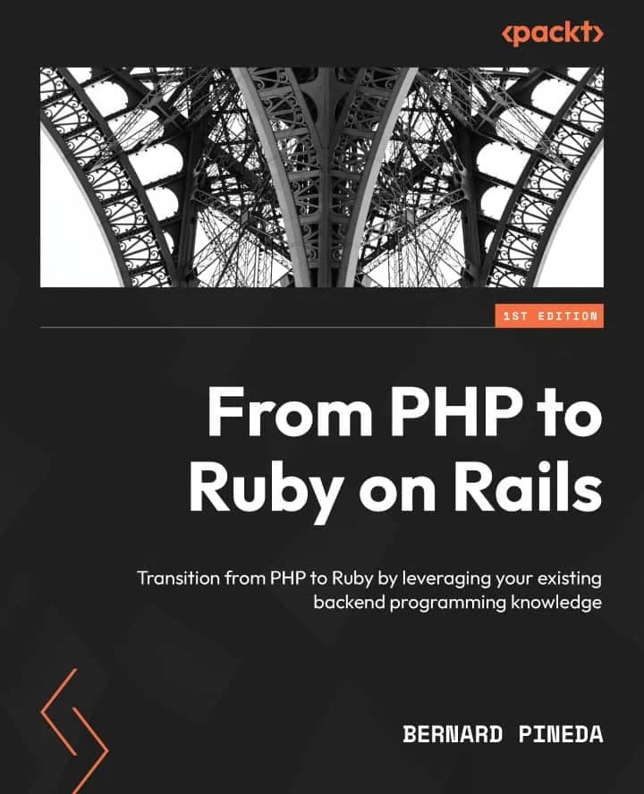 کتاب From PHP to Ruby on Rails
