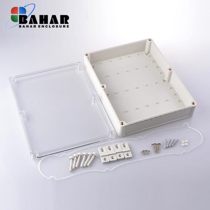 BWP 10603-A2 جعبه تمام پلاستیکی ضدآب گوشواره دار — تصویر ۲