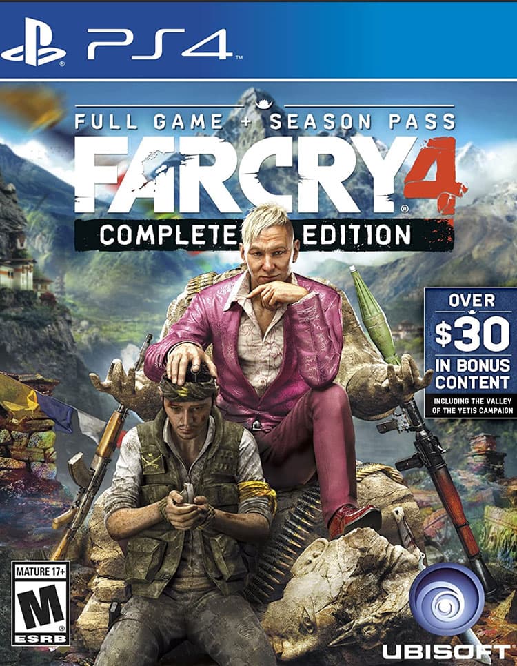 بازی کارکرده Far Cry 4 Complete Edition برای PS4