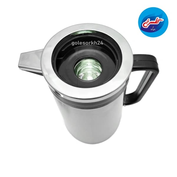 فلاسک 1/6 لیتر MTG شیشه ای بدنه استیل — تصویر ۴