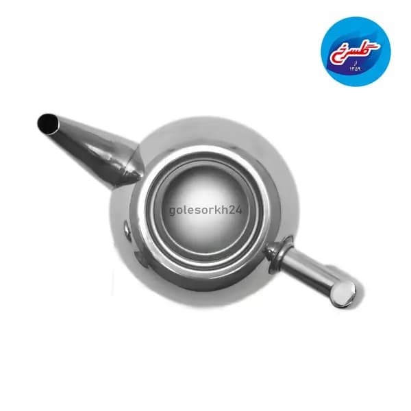 قوری استیل صافی دار 1 لیتر — تصویر ۴