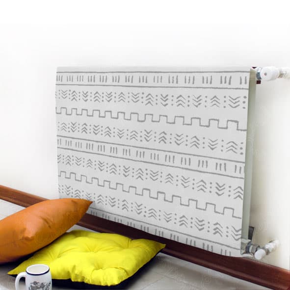 کاور شوفاژ سنتی پارچه ای هندسی
