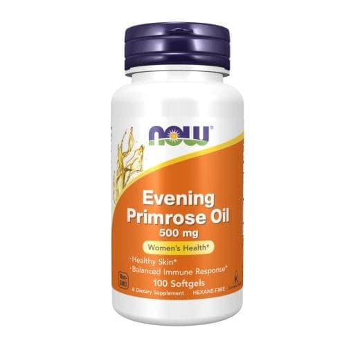 روغن گل مغربی ناو 100 عددی NOW Evening Primrose Oil 500 mg Softgels