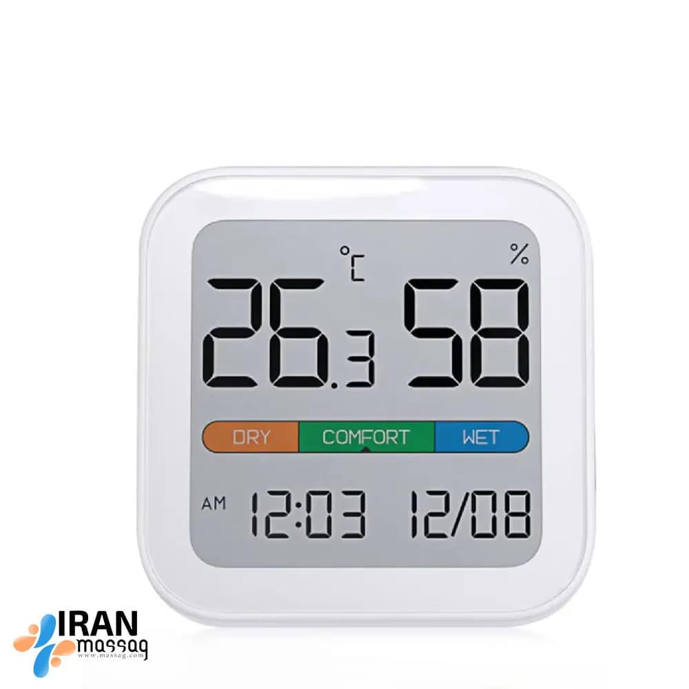 دماسنج و رطوبت‌سنج دیجیتال شیائومی MIIIW S210 | صفحه‌نمایش LCD