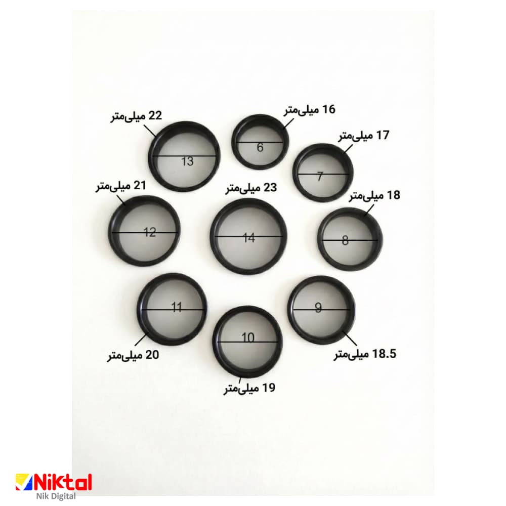 حلقه هوشمند Smart Ring R19 | پایش سلامت و پایش فعالیت‌های روزانه و تحرک — تصویر ۷
