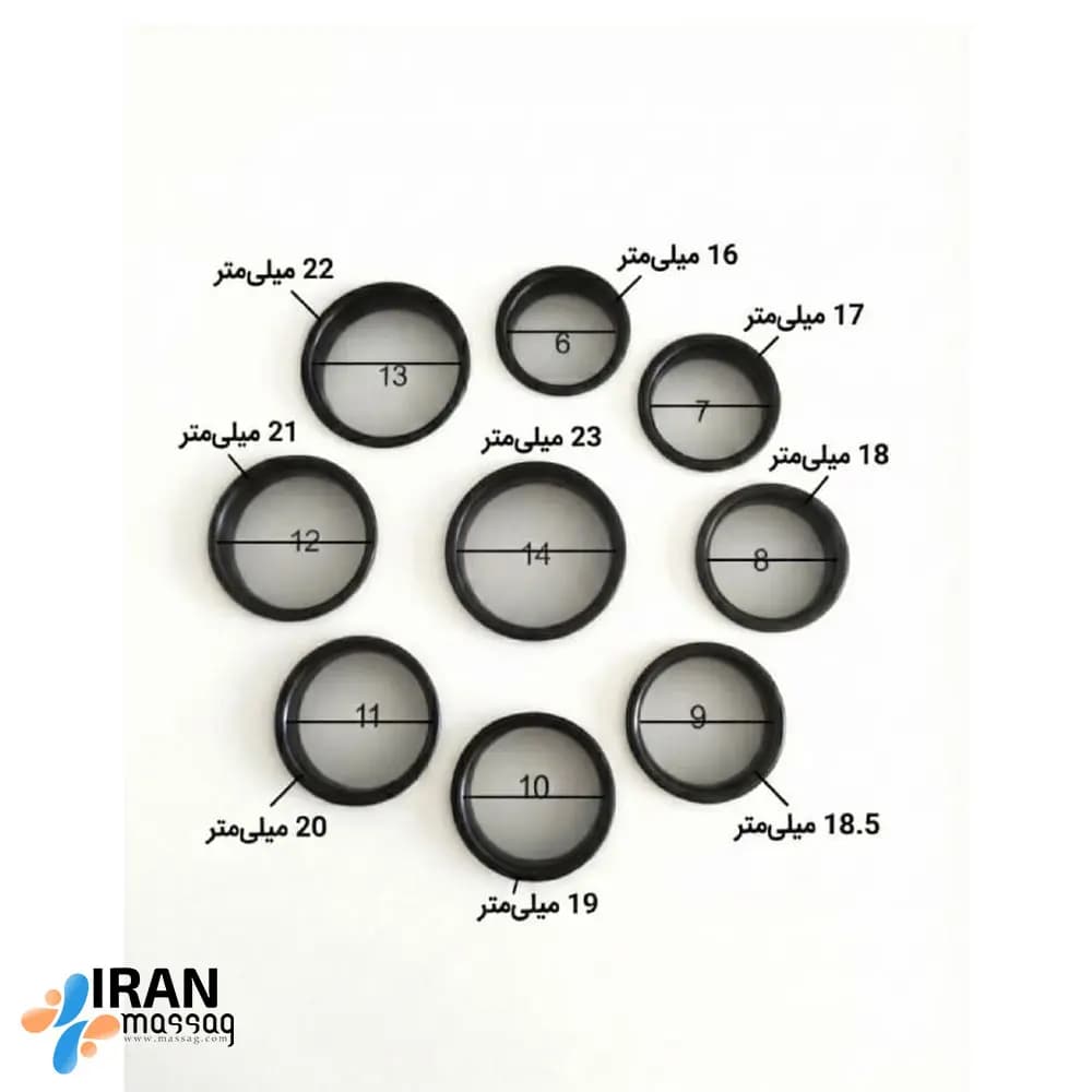 حلقه هوشمند Smart Ring R19 | پایش سلامت و پایش فعالیت‌های روزانه و تحرک — تصویر ۵