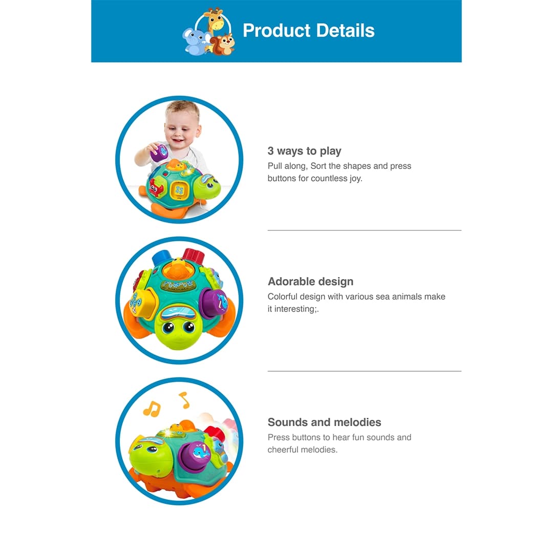 گوزن چرخدار موزیکال وین فان winfun — تصویر ۶
