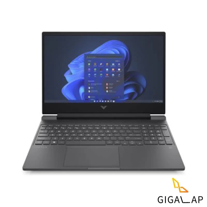 لپ تاپ استوک گیمینگ HP Victus 15 مدل I5 12450H 8GB 512GB SSD 4GB RTX 3050 15,6 INCH FHD