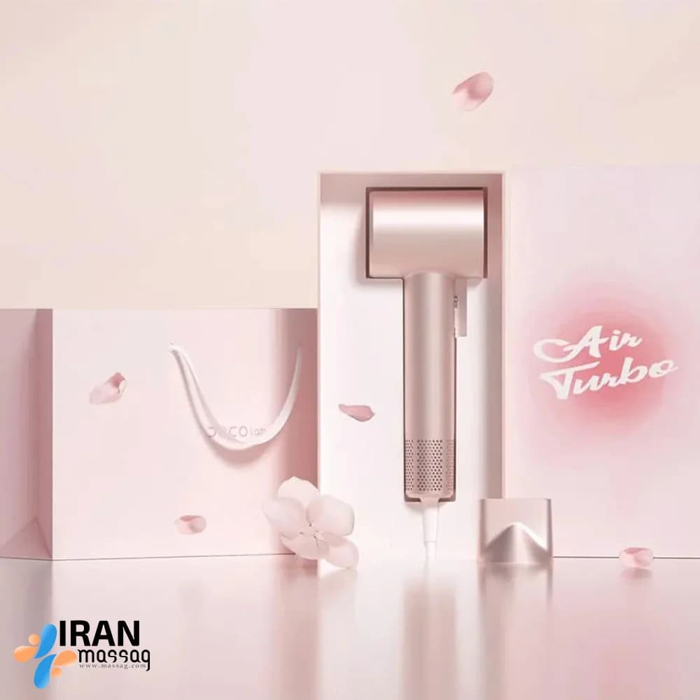 سشوار شیائومی H800 | با قدرت 1600 وات و سرعت باد 75 متر بر ثانیه — تصویر ۳