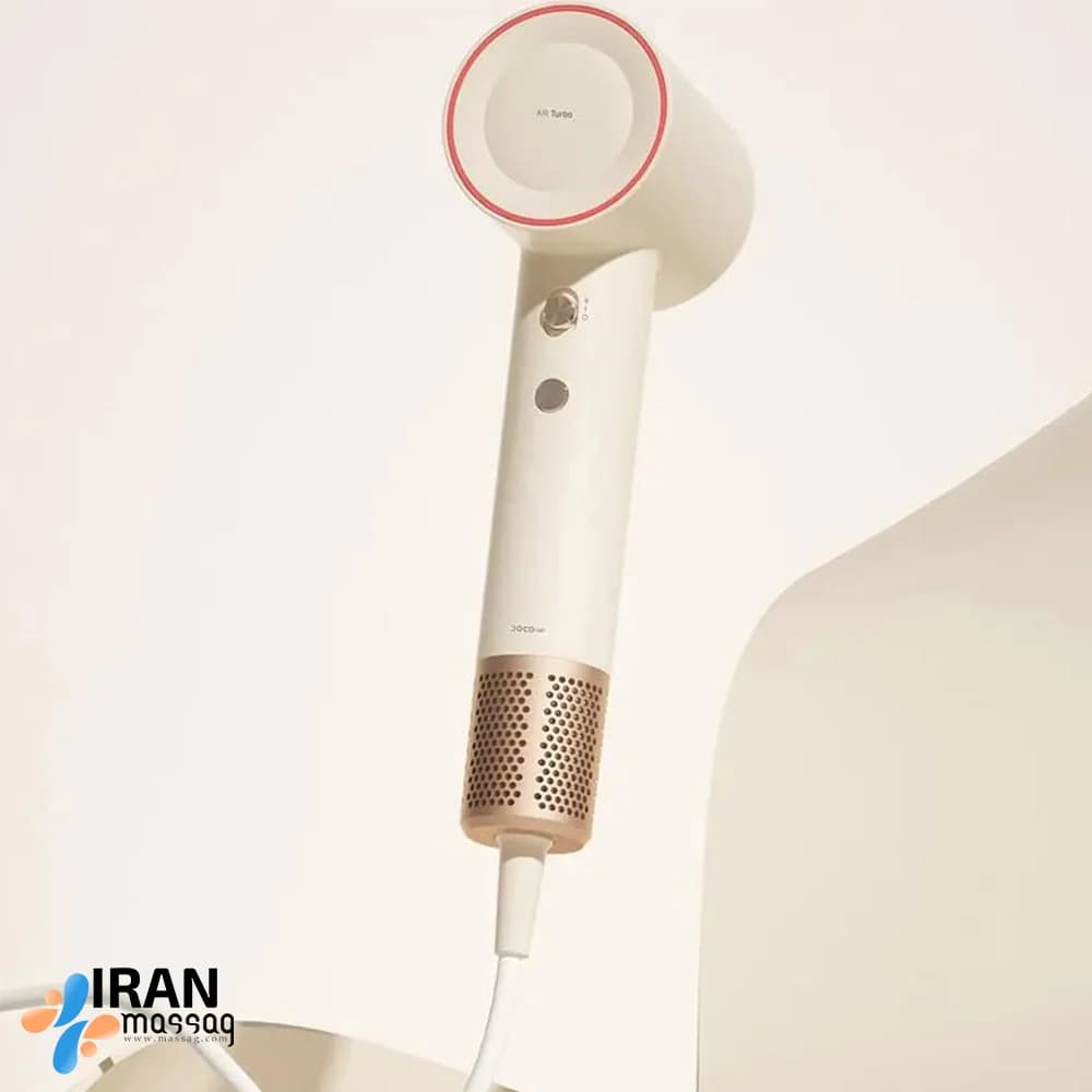 سشوار شیائومی H800 | با قدرت 1600 وات و سرعت باد 75 متر بر ثانیه — تصویر ۴