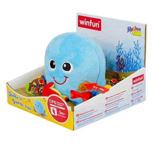 عروسک موزیکال اختاپوس وین فان winfun