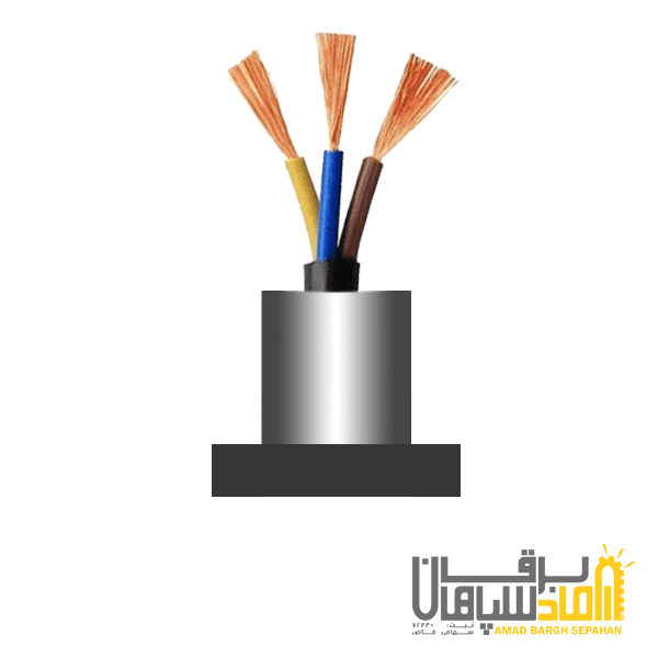 کابل افشان مسی 3 در 1 هدایت الکتریک (یک متر)