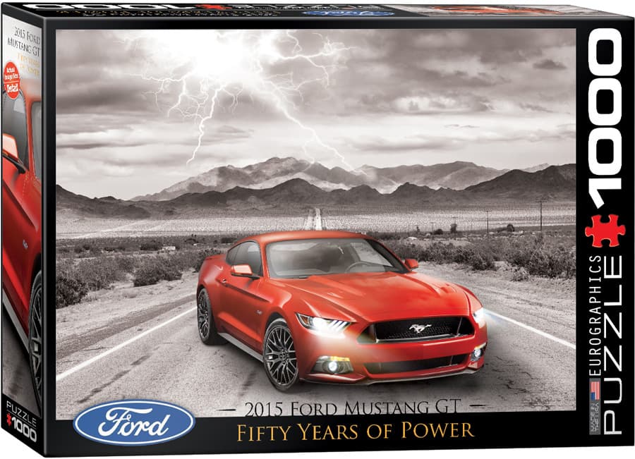 پازل ۱۰۰۰ تکه فورد موستانگ جی تی – اسمارت کات