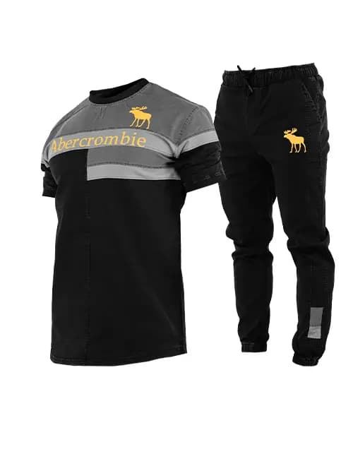 ست تیشرت و شلوار اسپرت Abercrombie & Fitch مدل 37612
