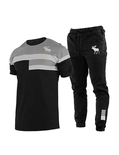 ست تیشرت و شلوار اسپرت Abercrombie & Fitch مدل 37611