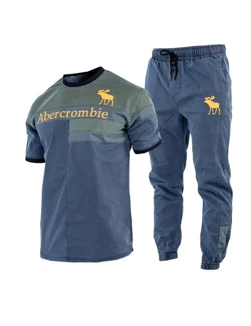 ست تیشرت و شلوار اسپرت Abercrombie & Fitch مدل 37610
