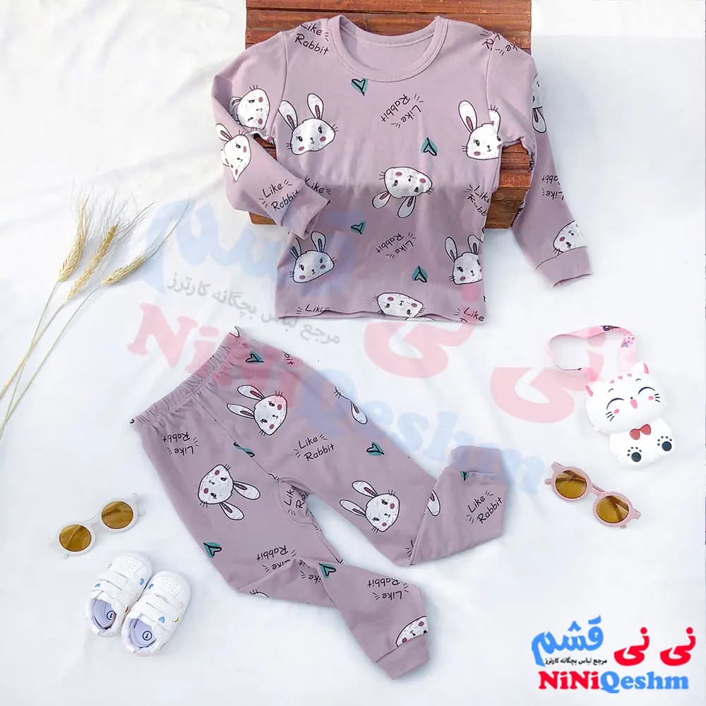 بلوز شلوار بچه گانه کد 21173