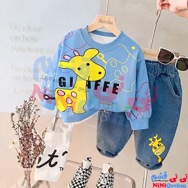 بلوز شلوار بچگانه کد 21156