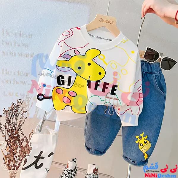 بلوز شلوار بچه گانه کد 21158