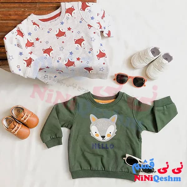 بلوز بچه گانه تو کرک برند ERGEE کد 017
