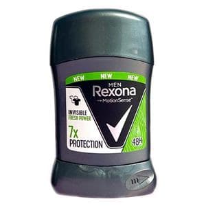 مام استیک مردانه ۵۰ میل رکسونا مدل REXONA invisible fresh powe