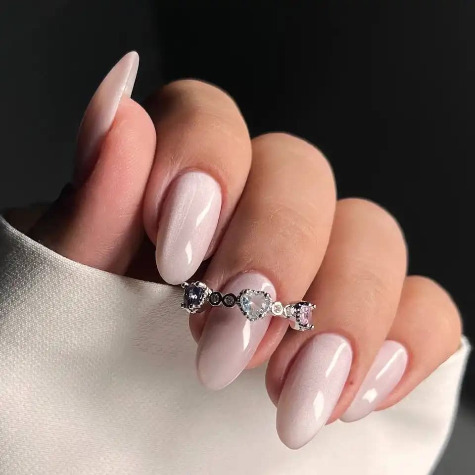 انگشتر زنانه و دخترانه جواهری طرح قلب فانتزی ظریف ضد حساسیت رنگ ثابت فری سایز کد atk — تصویر ۲