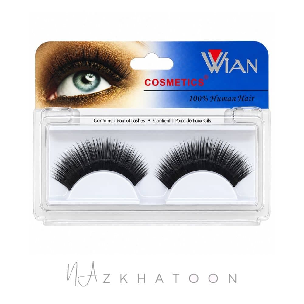 مژه مصنوعی وین مدل 001 موی طبیعی | WIAN Natural Hair False Eyelashes 001