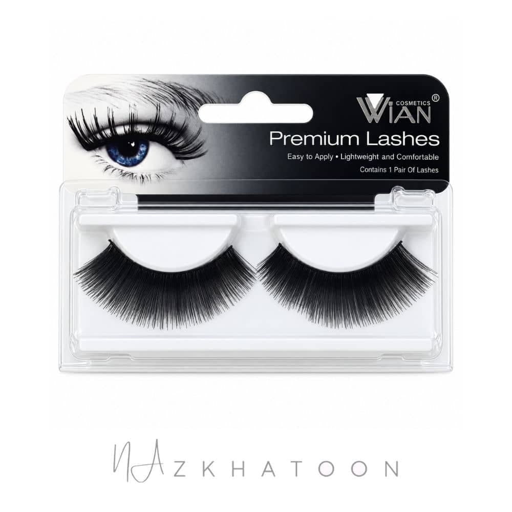 مژه مصنوعی وین مدل پرمیوم لش ۱۰۰ کره‌ای | WIAN Premium False Eyelashes No. 100