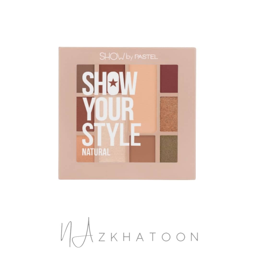 پالت سایه چشم پاستل 464 | Pastel Show Your Style Far Paleti 464 Natural