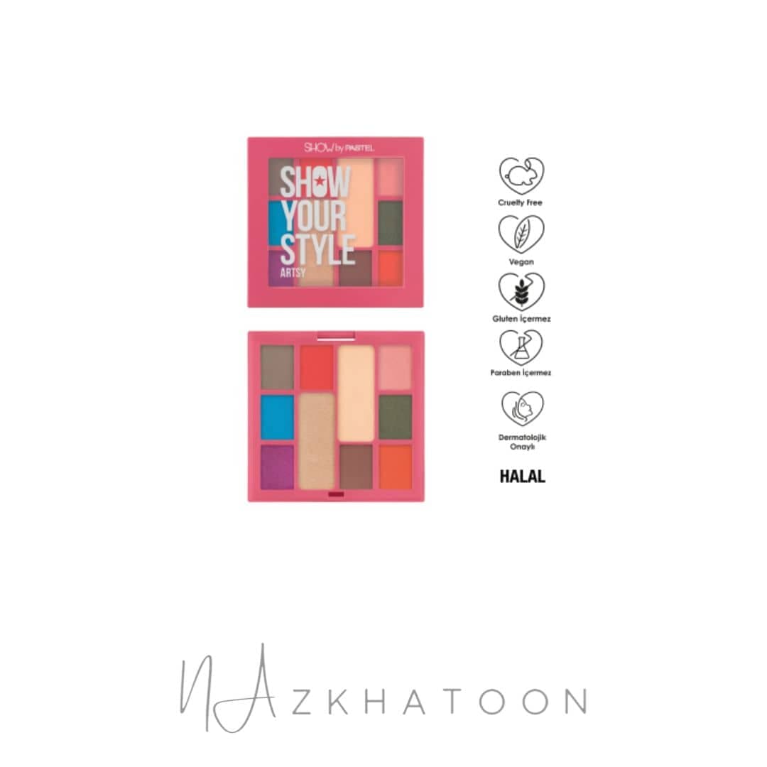 پالت سایه چشم پاستل 462 | Pastel Show Your Style Far Paleti 462 Artsy — تصویر ۳