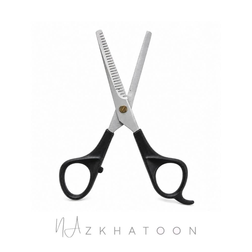 قیچی پیتاژ وین مدل W81 دسته مشکی | WIAN Hair Thinning Scissors W81