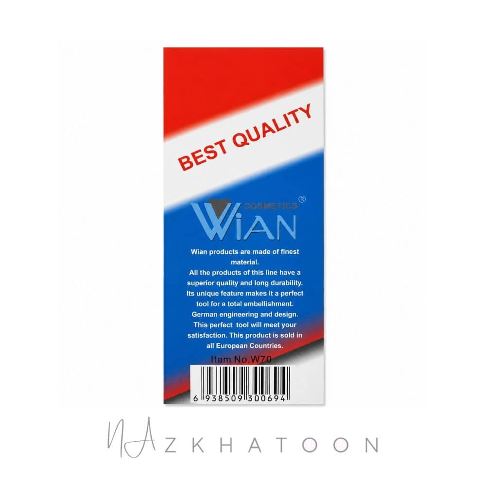 قیچی ابرو وین مدل W70 سر کج | WIAN Eyebrow Scissors W70 — تصویر ۴