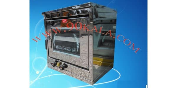 تنور گازی خانگی تمام استیل خیلی بزرگ با جوجه گردان کد کالا (TG-119)