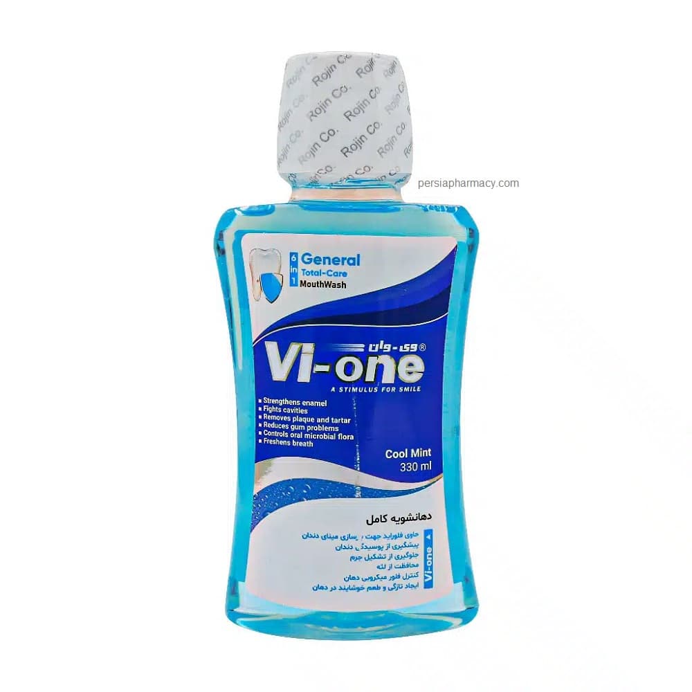 دهان شویه جنرال با الکل(آبی) وی وان VI ONE