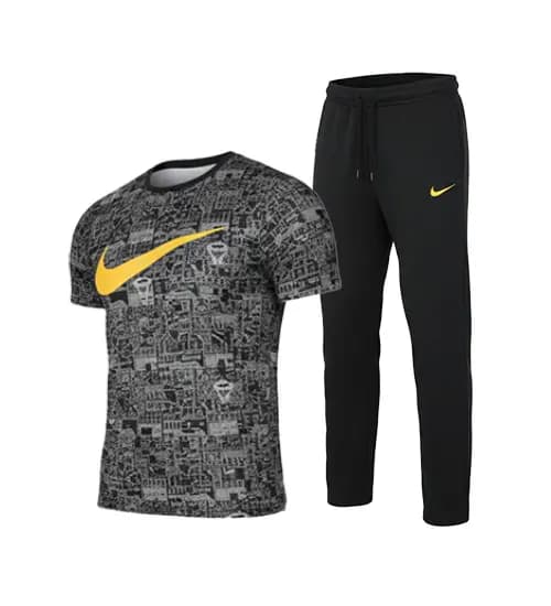 ست مردانه تیشرت و شلوار Nike طرح دار مدل 49432