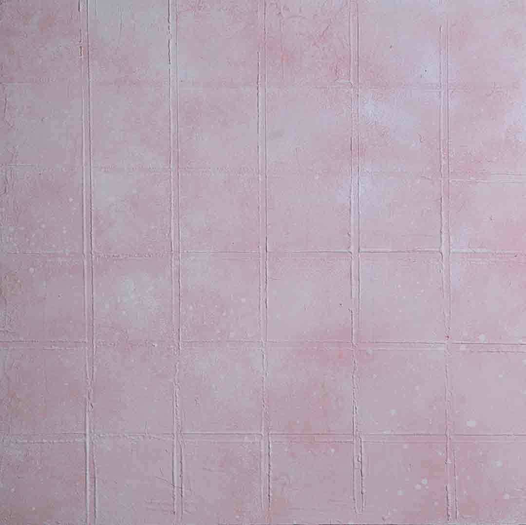 بک دراپ چوبی کد 285 طرح کاشی صورتی (در 2 سایز)