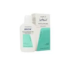 ایروکس شامپو سر مناسب موهای خشک و رنگ شده (سبوس برنج) نرم کننده و حالت دهنده مو