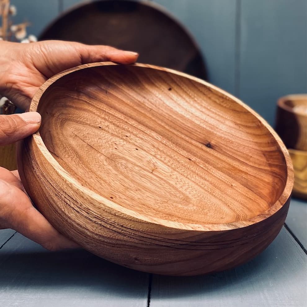 ظرف چوبی پذیرایی ملچ کد 912 — تصویر ۲