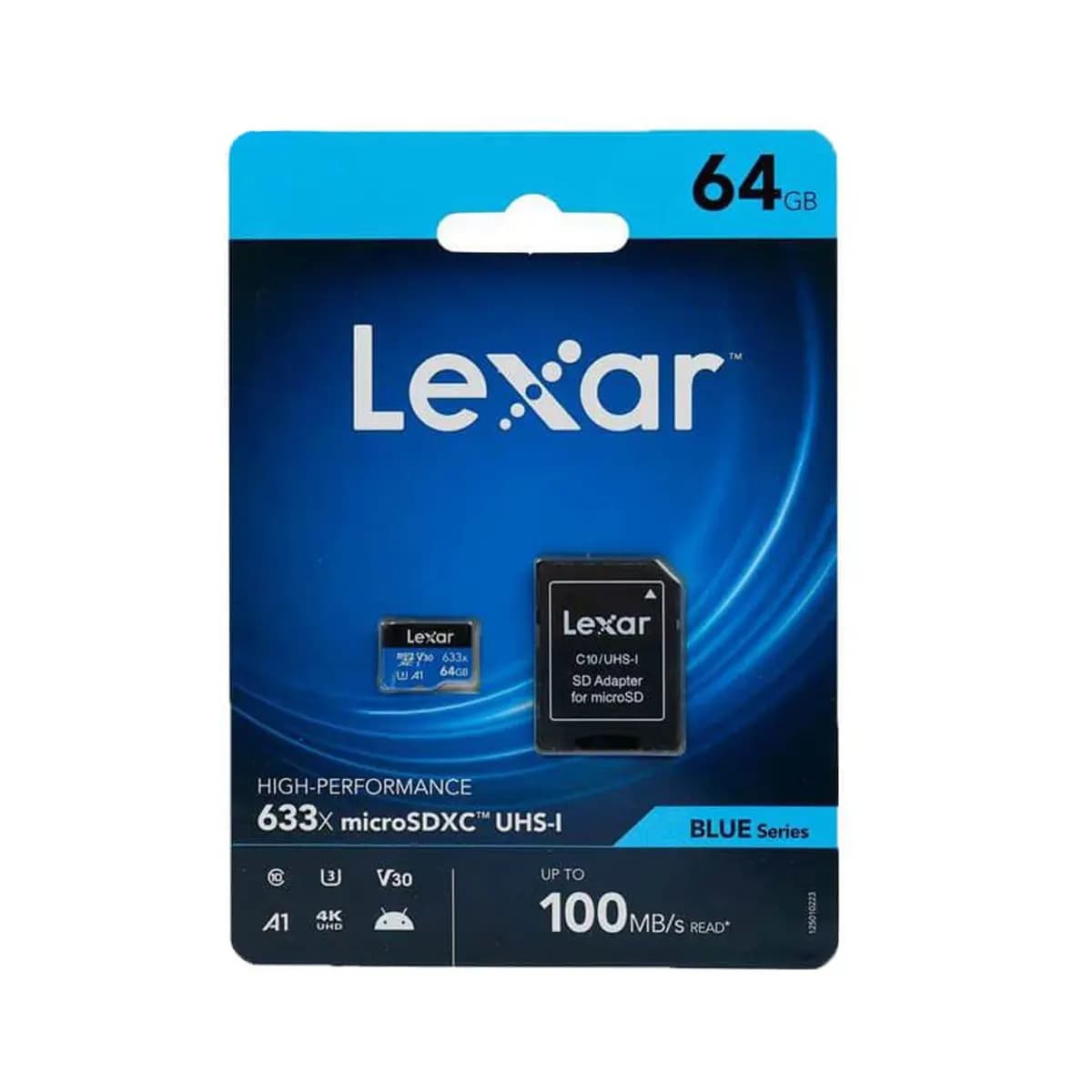 کارت حافظه لکسار Lexar High Performance 633x microSDXC UHS-I Card 64GB — تصویر ۲