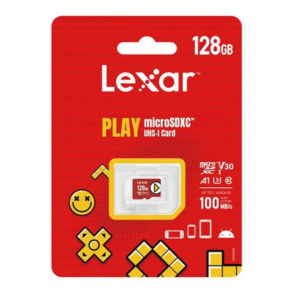 کارت حافظه لکسار Lexar PLAY microSDXC UHS-I 128GB Card — تصویر ۲